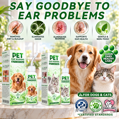 Pralune®🐶🐱 Ear cleaner | Soothes itchy ears👂