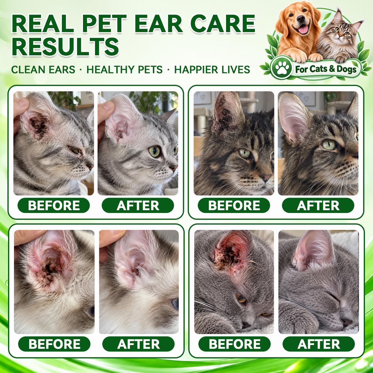 Pralune®🐶🐱 Ear cleaner | Soothes itchy ears👂