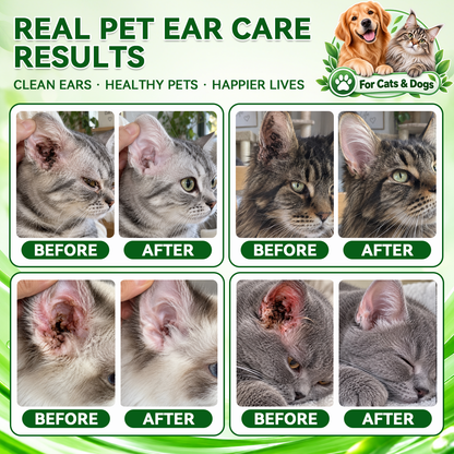 Pralune®🐶🐱 Ear cleaner | Soothes itchy ears👂