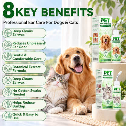 Pralune®🐶🐱 Ear cleaner | Soothes itchy ears👂