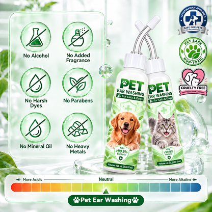 Pralune®🐶🐱 Ear cleaner | Soothes itchy ears👂