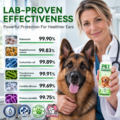 Pralune®🐶🐱 Ear cleaner | Soothes itchy ears👂