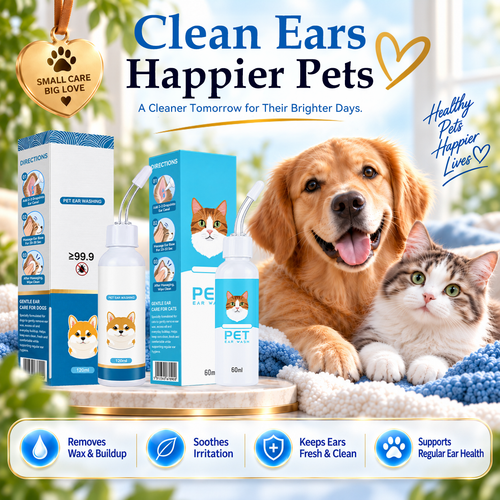 ⏰ 40% OFF TodayPralune®🐶🐱 Ear cleaner | Soothes itchy ears👂