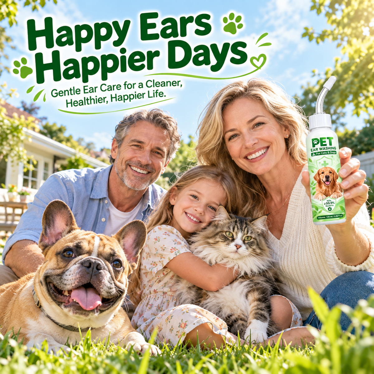 Pralune®🐶🐱 Ear cleaner | Soothes itchy ears👂