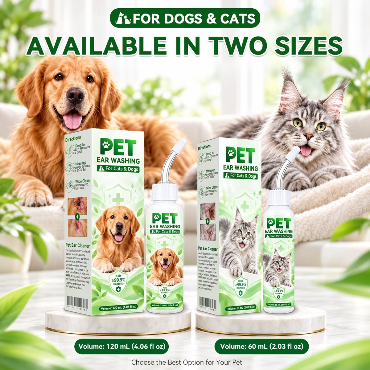 Pralune®🐶🐱 Ear cleaner | Soothes itchy ears👂