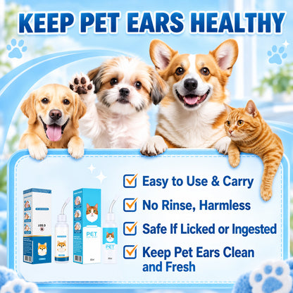 ⏰ 40% OFF TodayPralune®🐶🐱 Ear cleaner | Soothes itchy ears👂