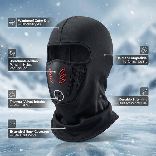 Pralune®Breathable Full Face Winter Mask