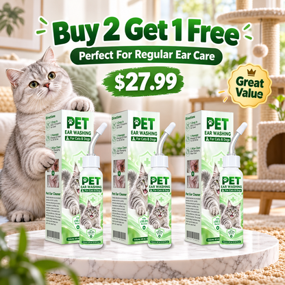 Pralune®🐶🐱 Ear cleaner | Soothes itchy ears👂