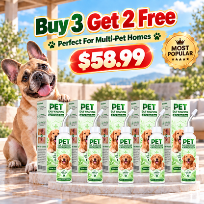 Pralune®🐶🐱 Ear cleaner | Soothes itchy ears👂